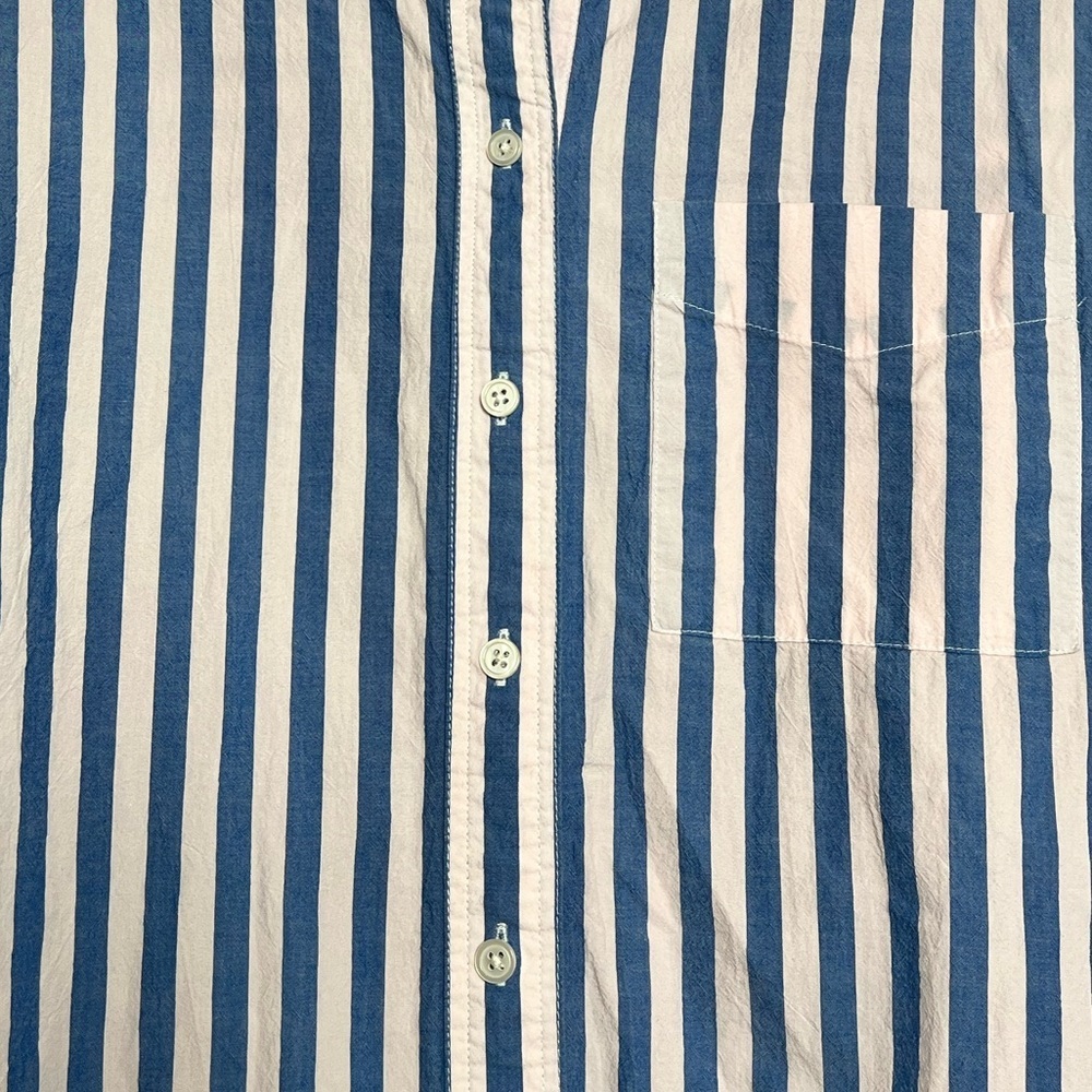 Madewell Signature Poplin Oversized Shirt (XS) - Picture 4 of 5